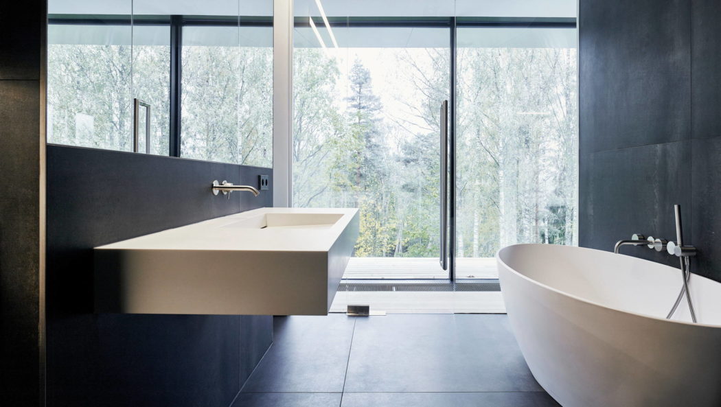 拉脱维亚contemporary别墅  Schüco Sverige-5