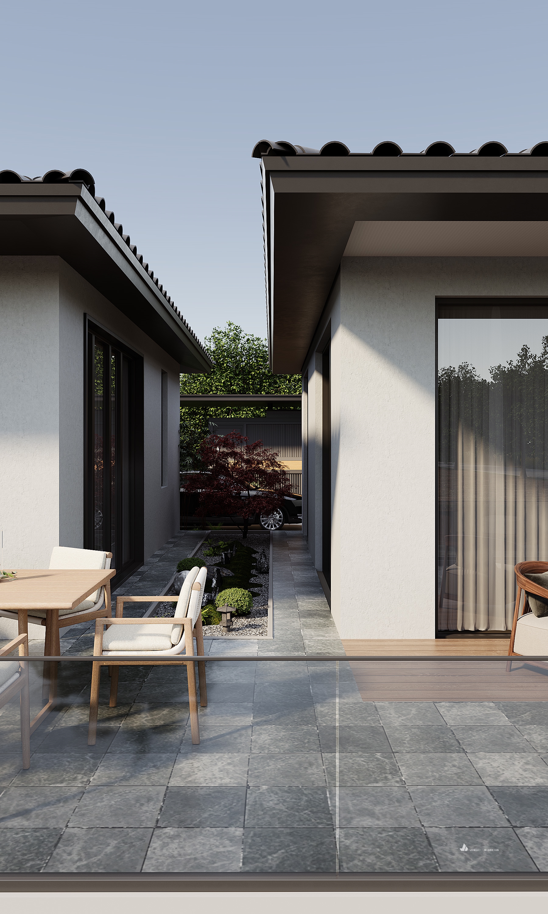 自建房大鸟瞰到室内-16