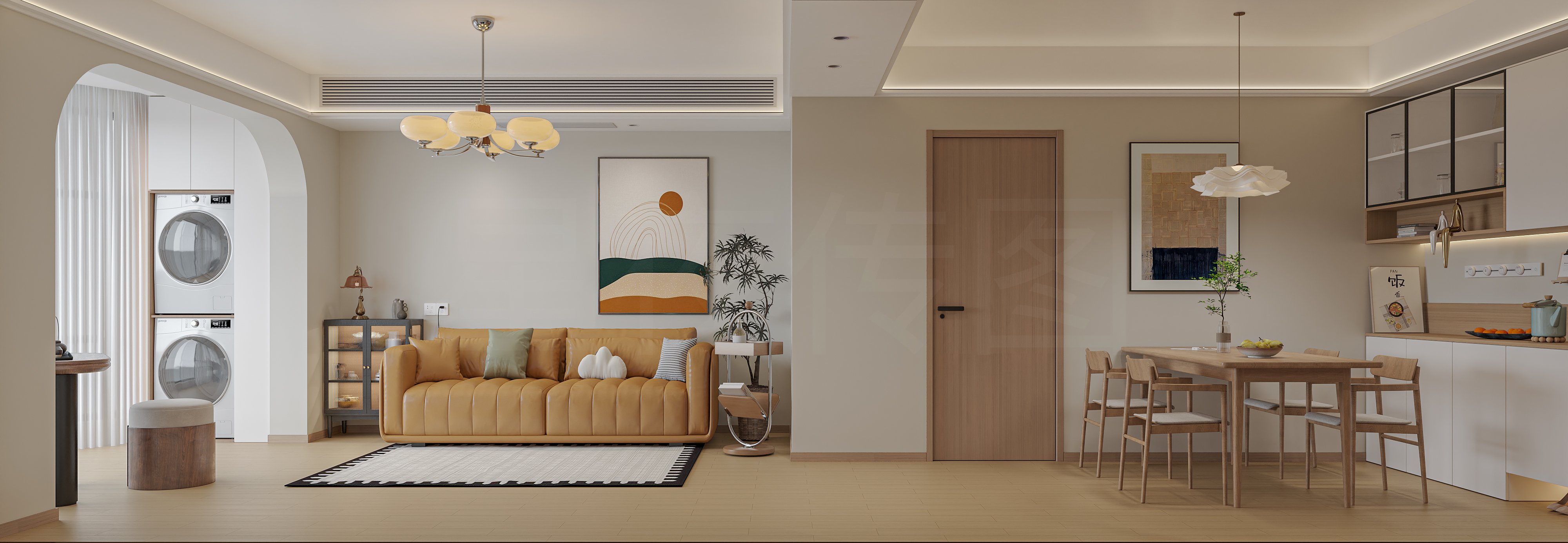 《晨光里的慵懒美学——北欧风空间叙事》-6