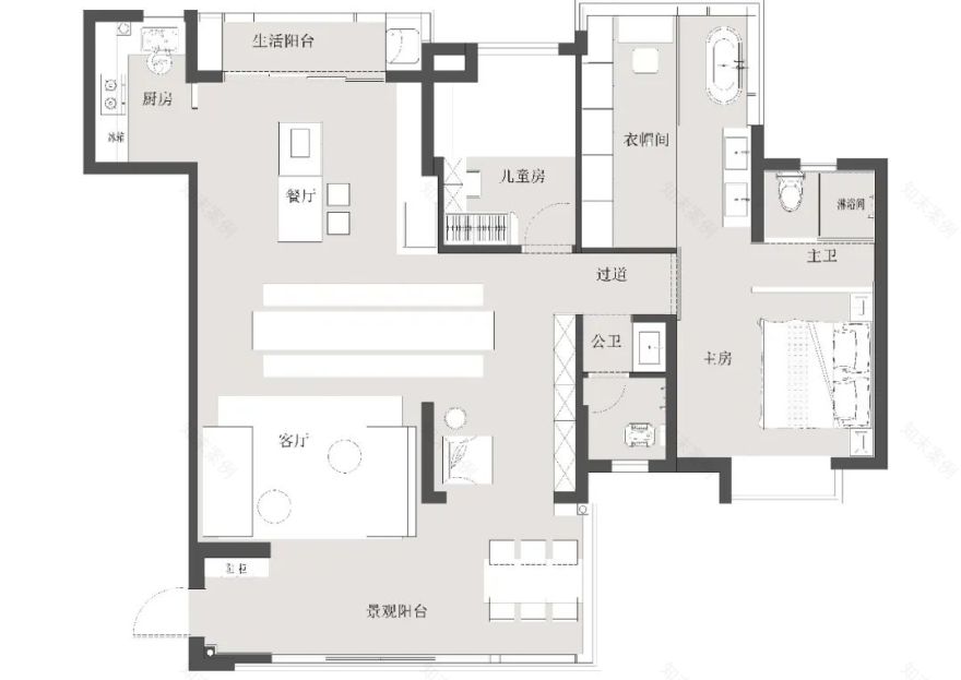 华润九里二期丨中国汕头丨远校空间设计-64