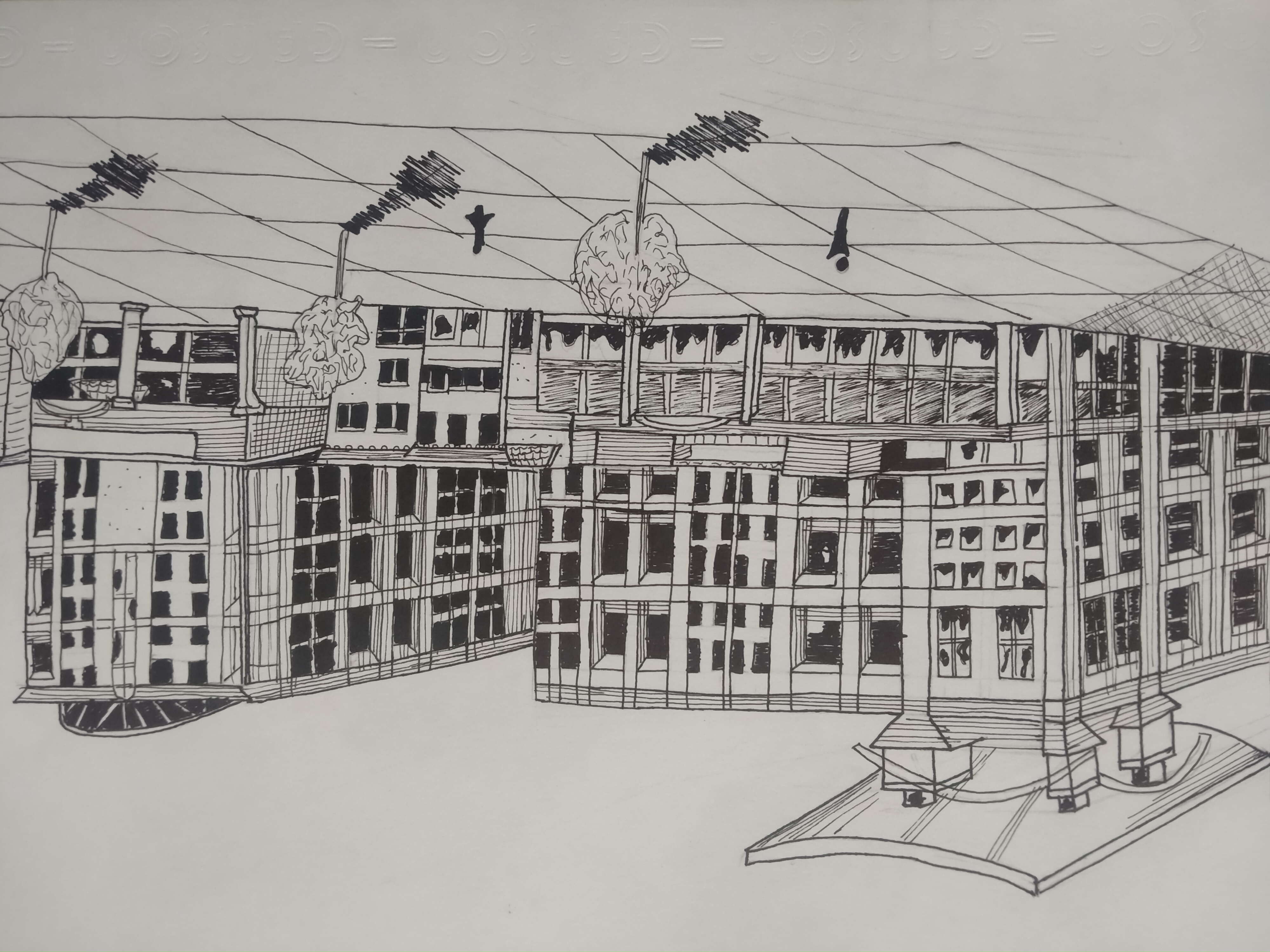 housing and landscape sketches-5