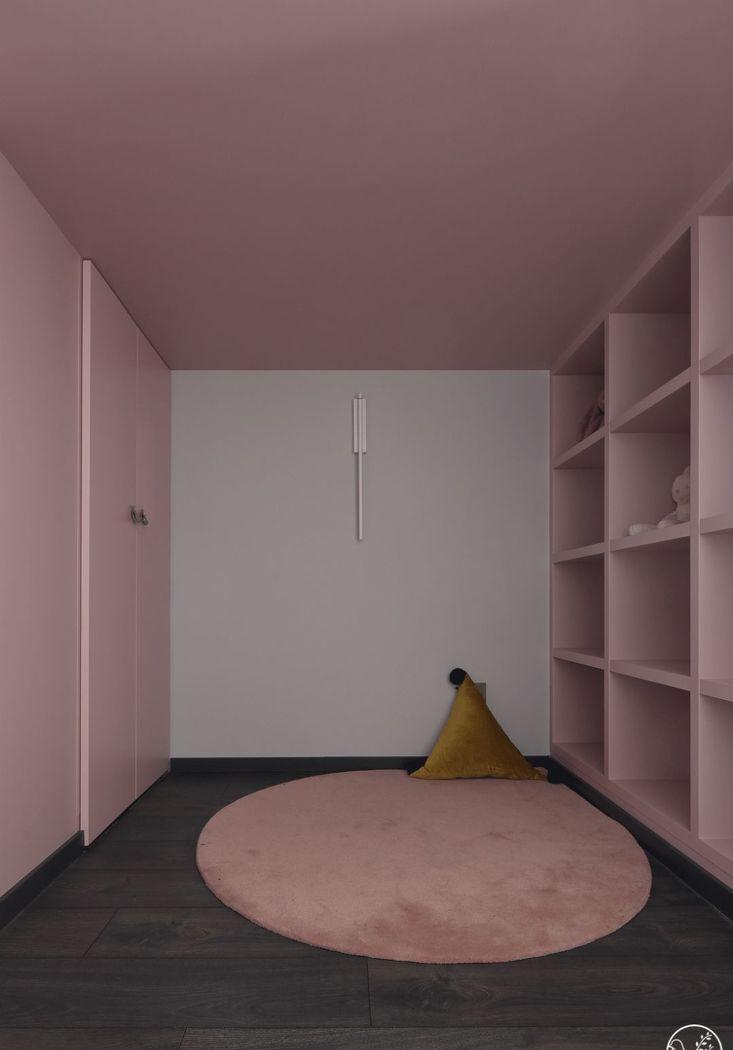 清羽设计丨平层丨黑白冷调如何打造温馨小家-34