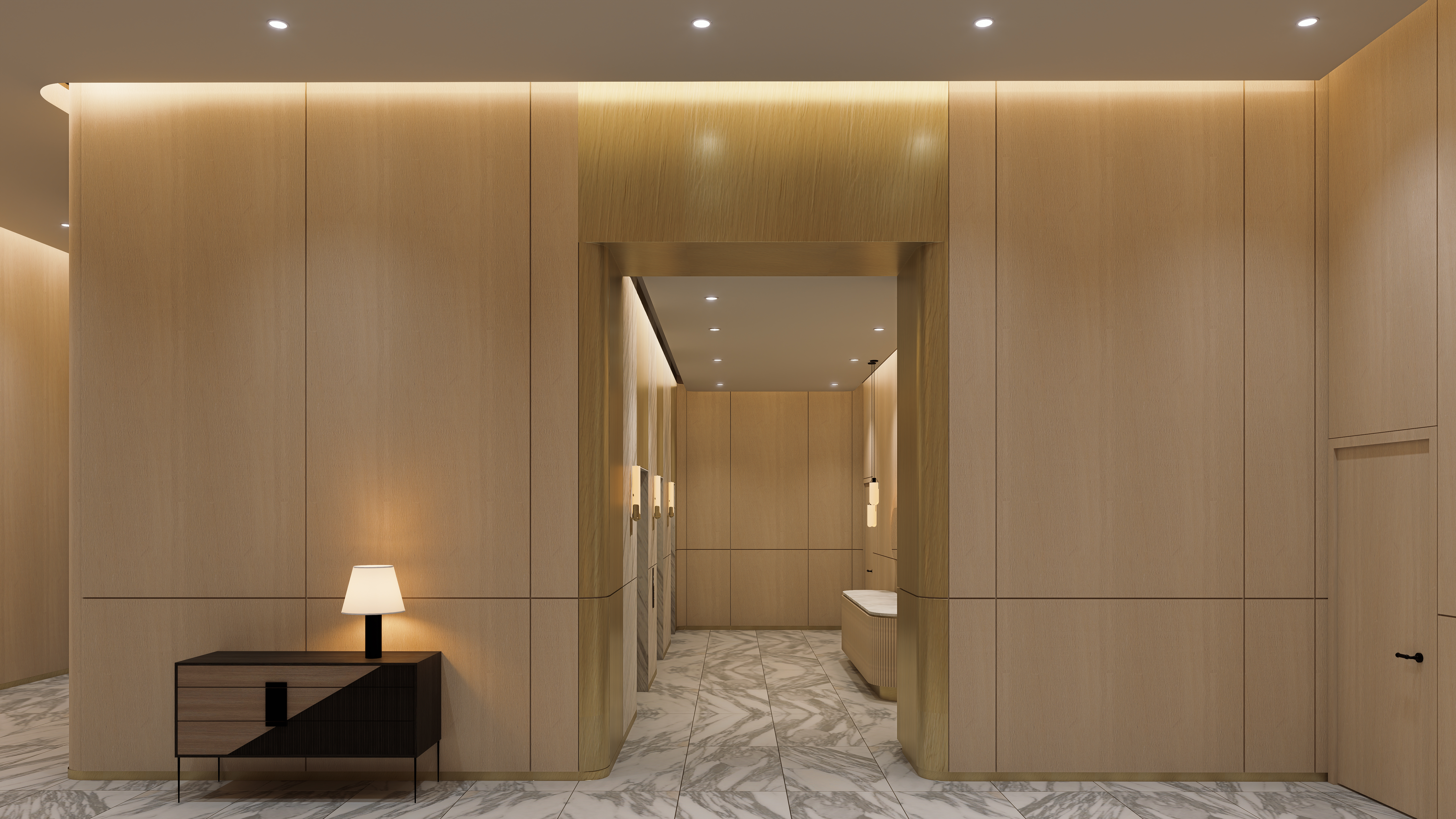 Luxury Residential Lobby — Manhattan NYC-6