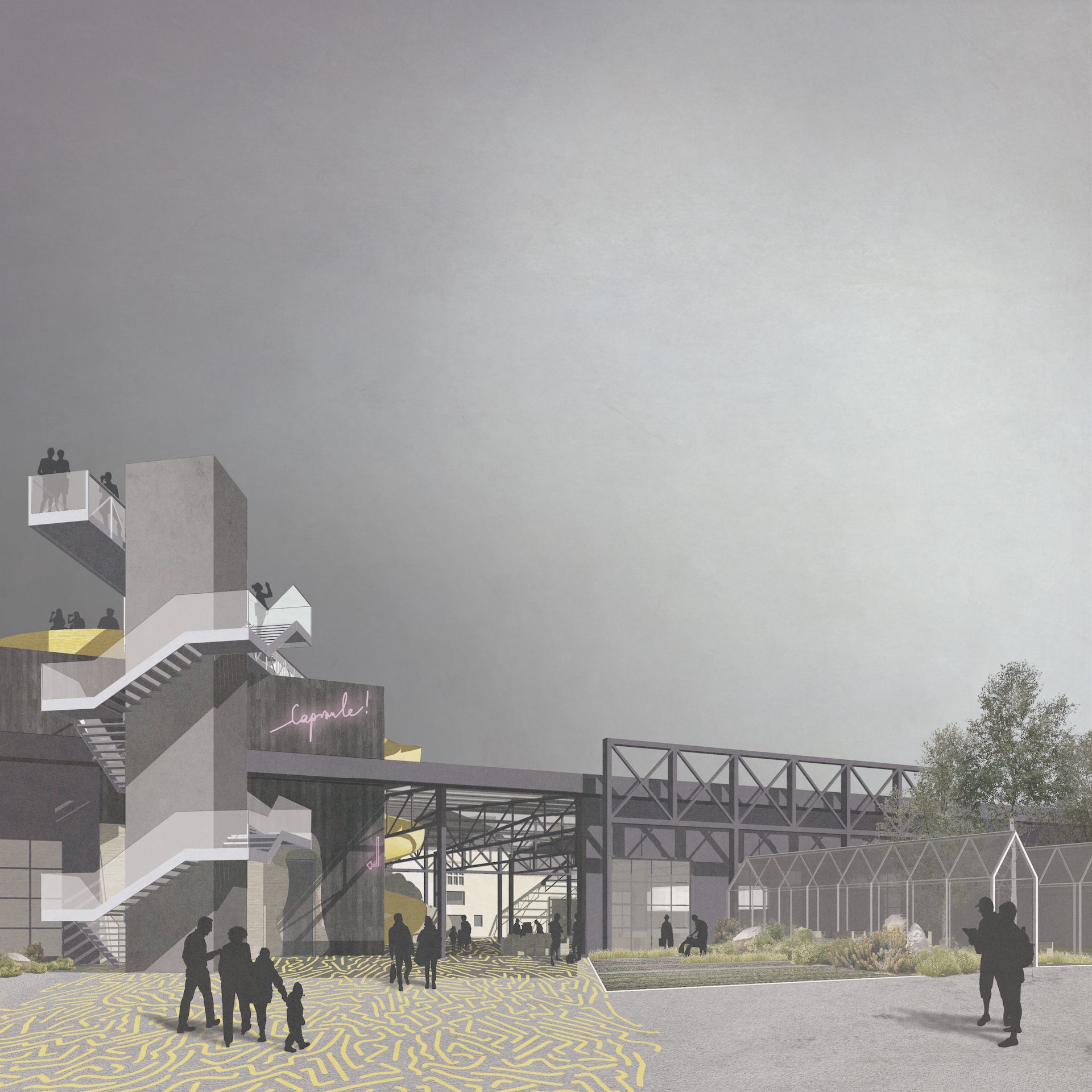 Bliiida工业废弃地改造为第三空间项目丨法国丨GHA Architectes等-15