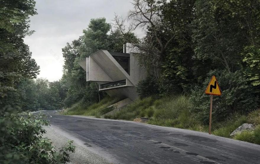 Adam Spychala--混凝土建筑的纯粹-30