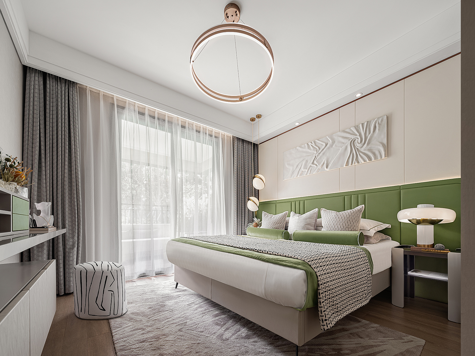 郑州探秘自然主题的住宅样板间丨中国郑州丨UMA 伍玛设计-32