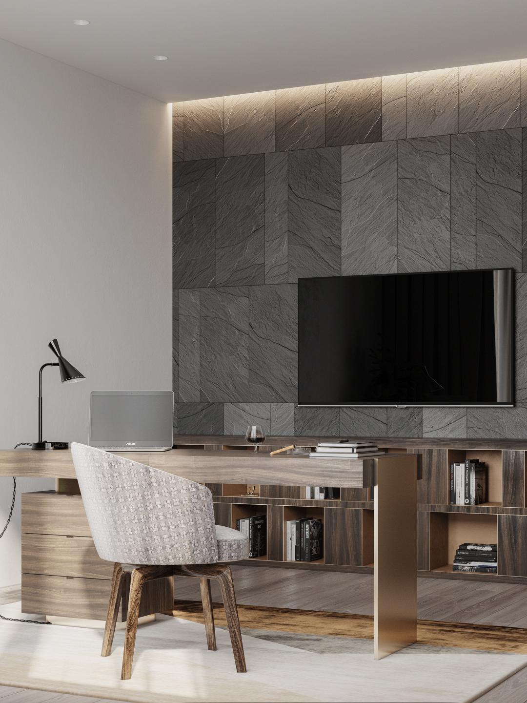 现代轻奢公寓设计丨阿塞拜疆丨Kamran Kerimov-74