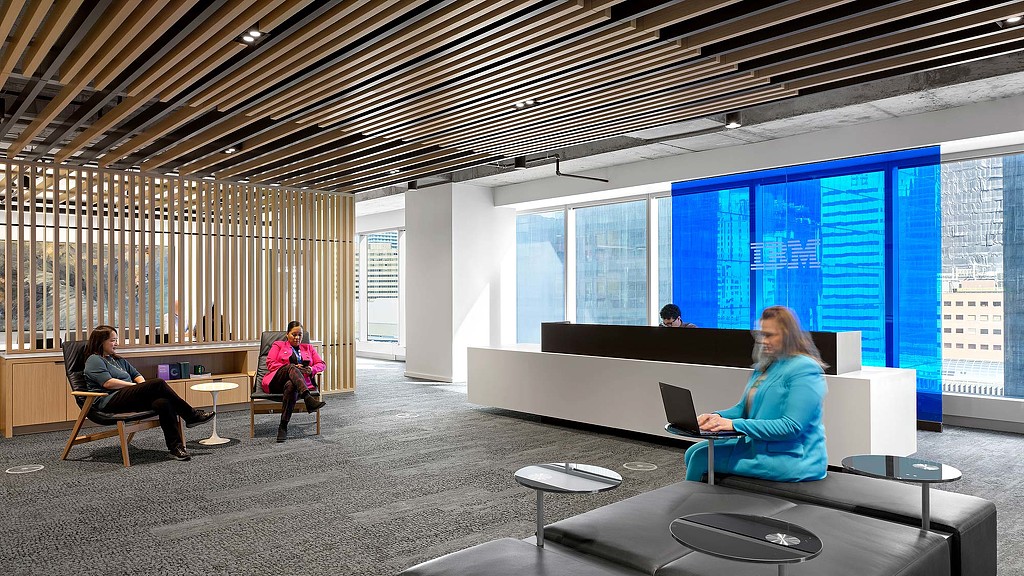 IBM Toronto 办公室 | 灵活协作，沉浸体验-2