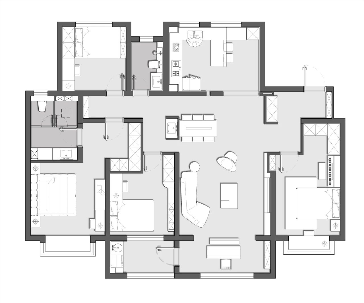 居所的底色 · 空间设计丨中国山东-29