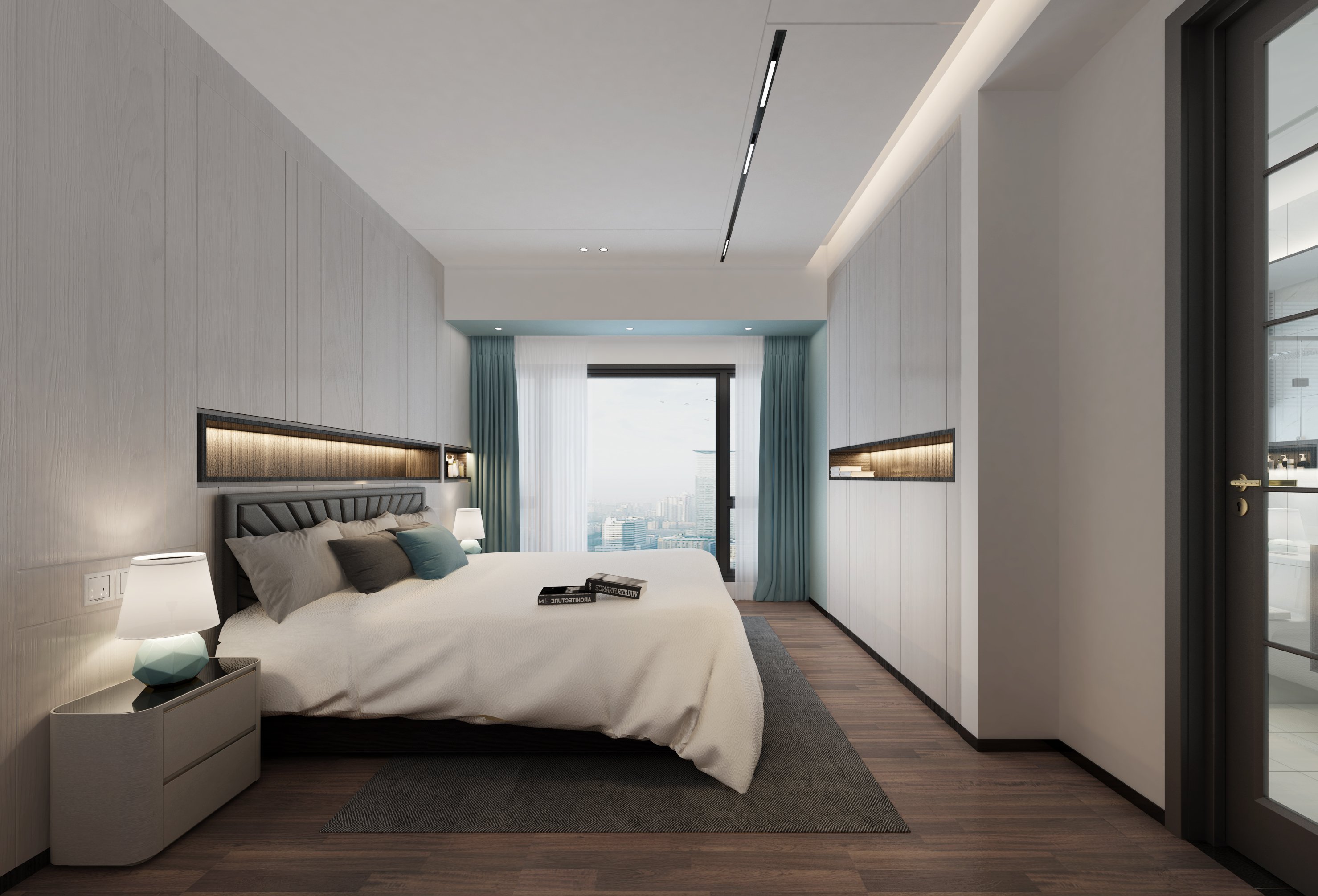 现代简约风打造 100㎡精致温馨家-12