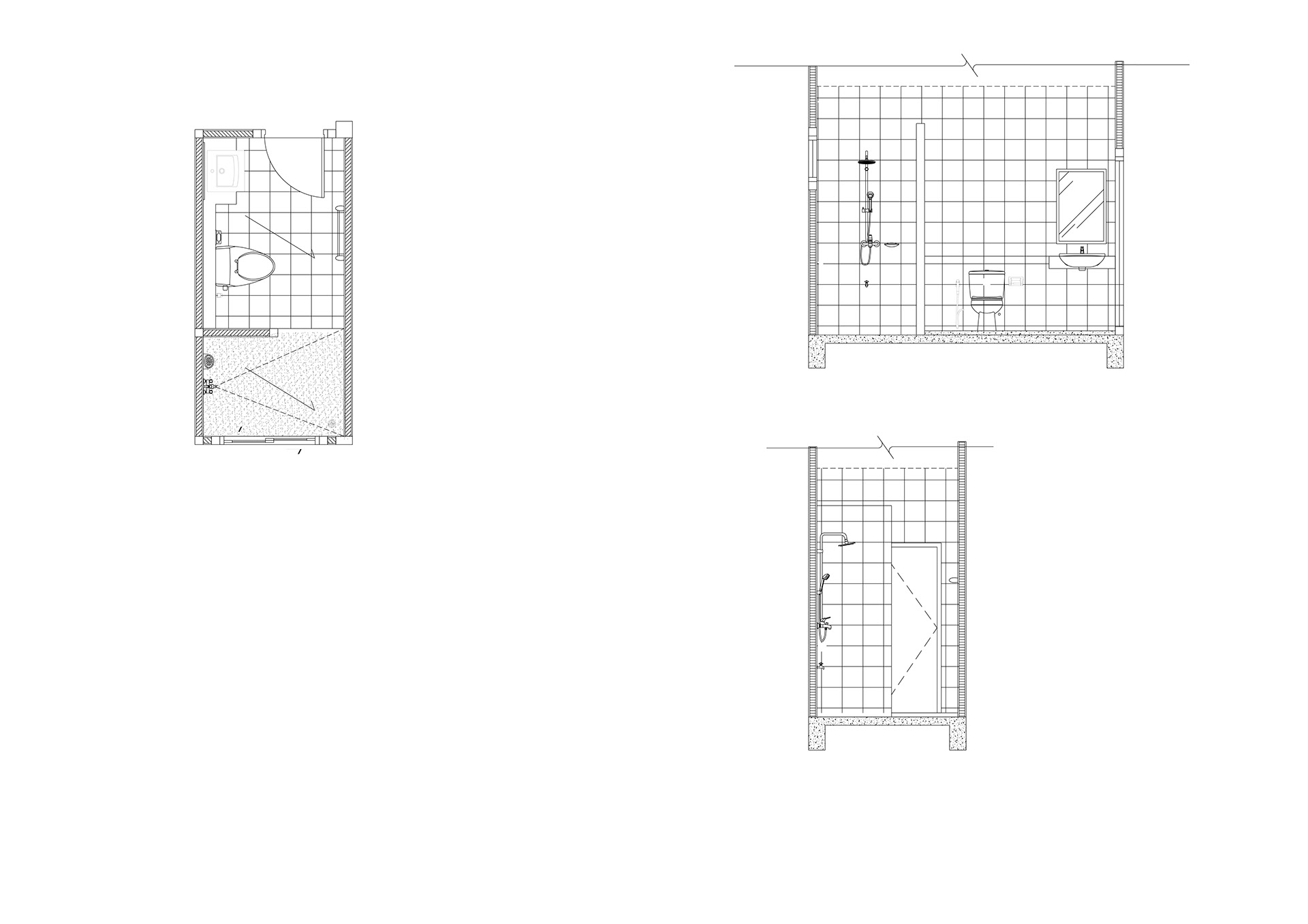 architectural drawing of residential house-5