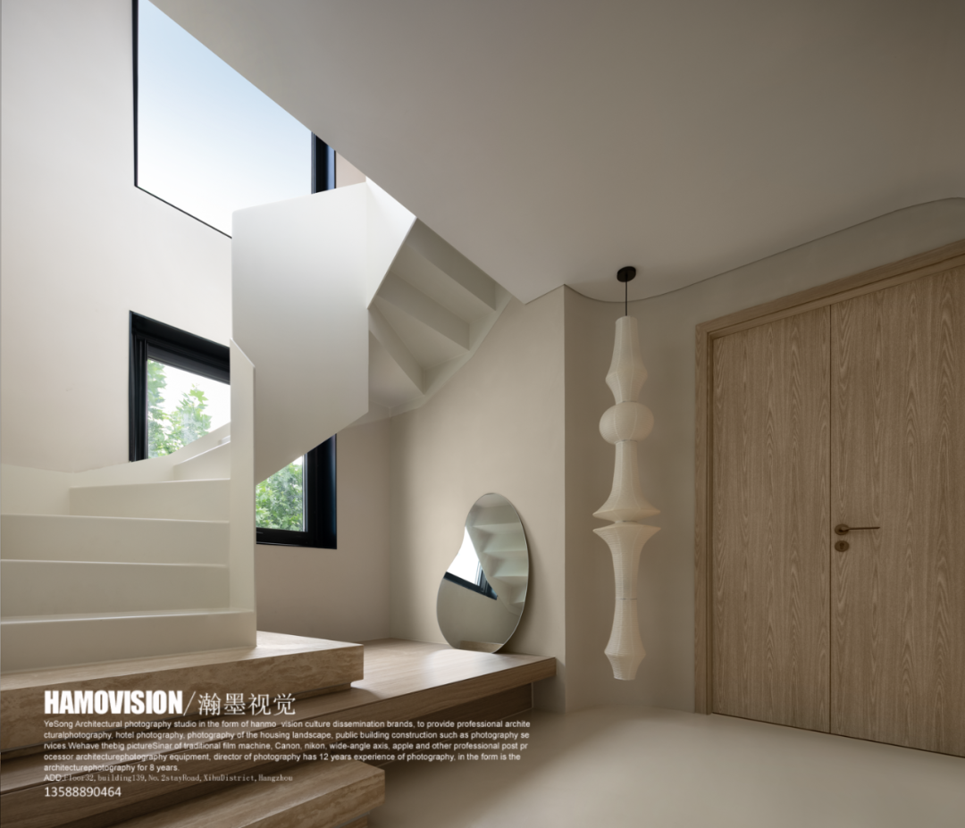 上海独栋别墅·叶淼 · 时尚博主的艺术奶油之家丨中国上海丨原壹空间设计-14