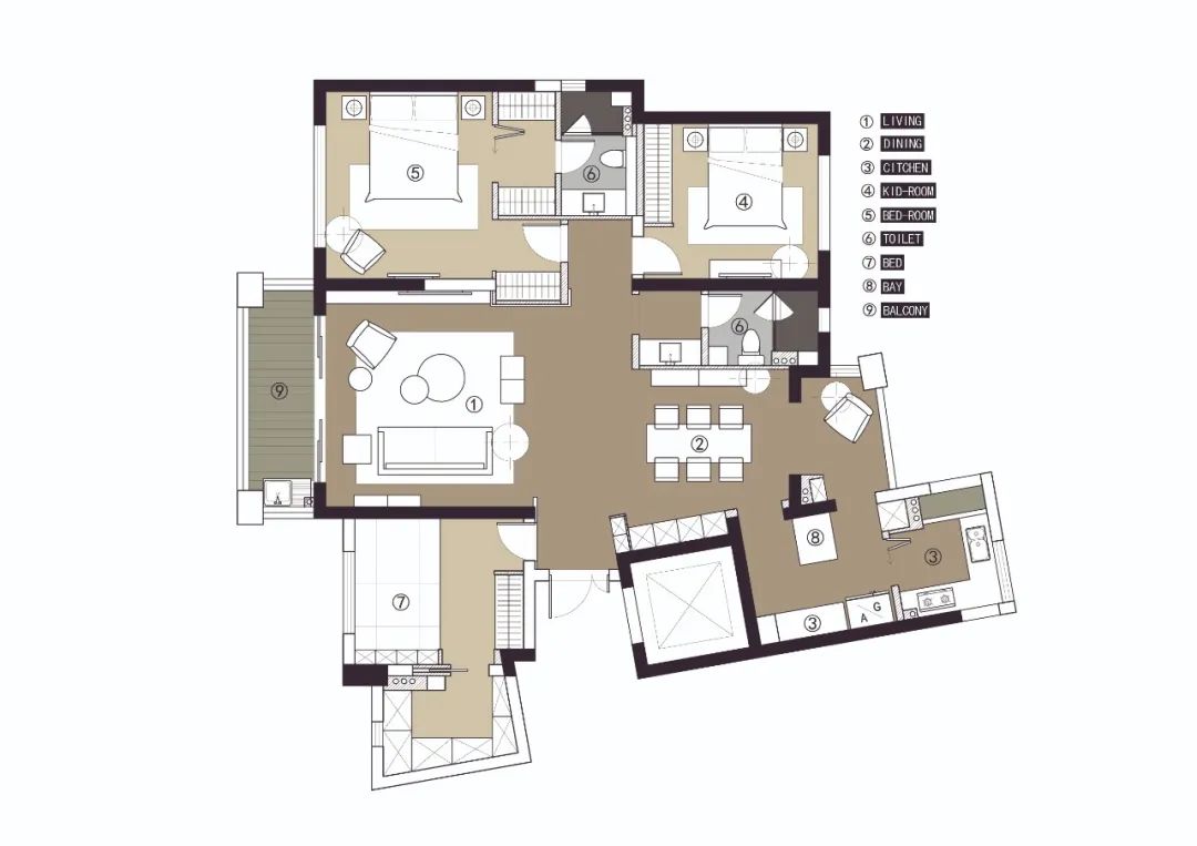 绍兴天御花园 | 朴实质感的家-18