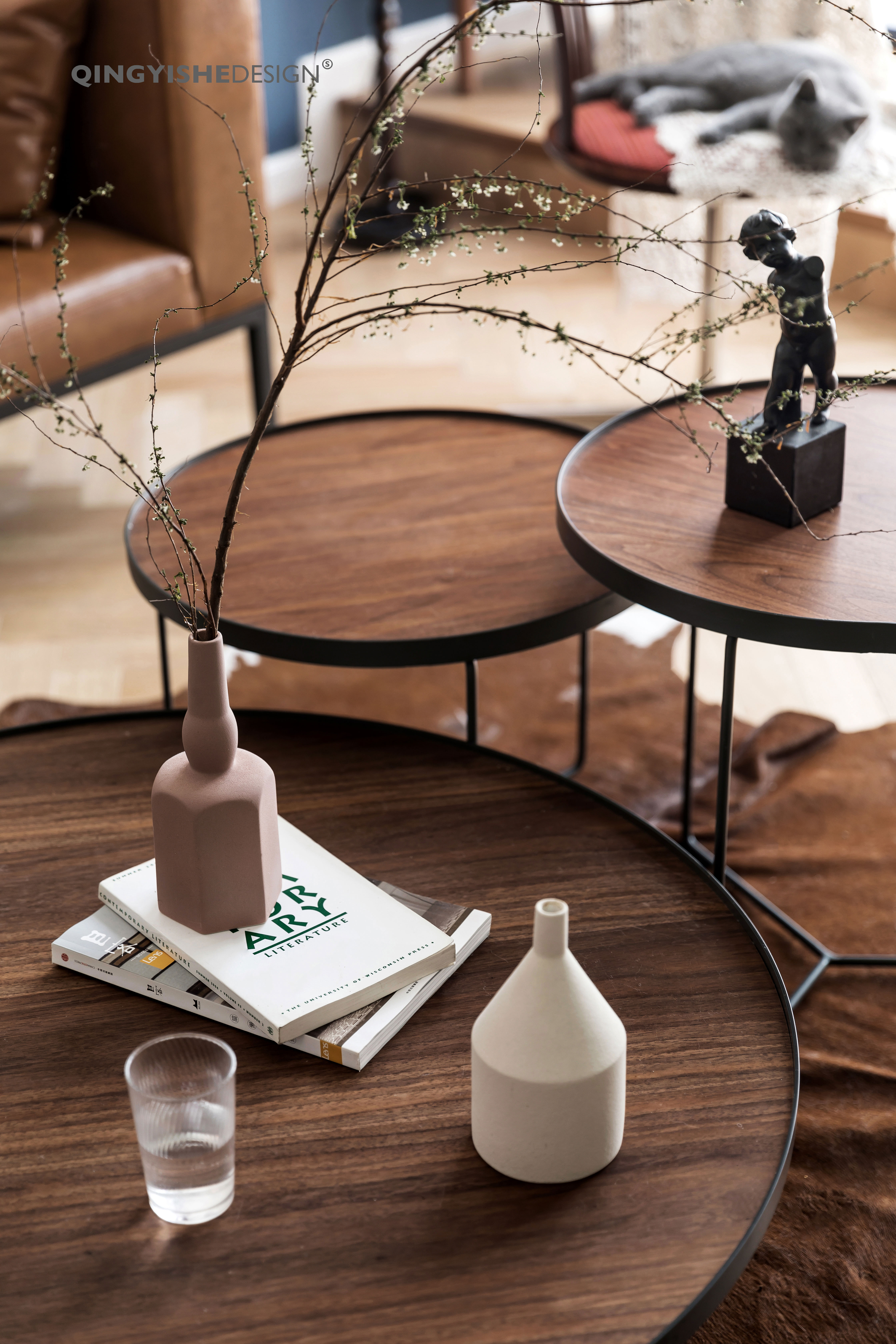 双层复古豪宅 | 层高利用与中古元素的魅力结合-19