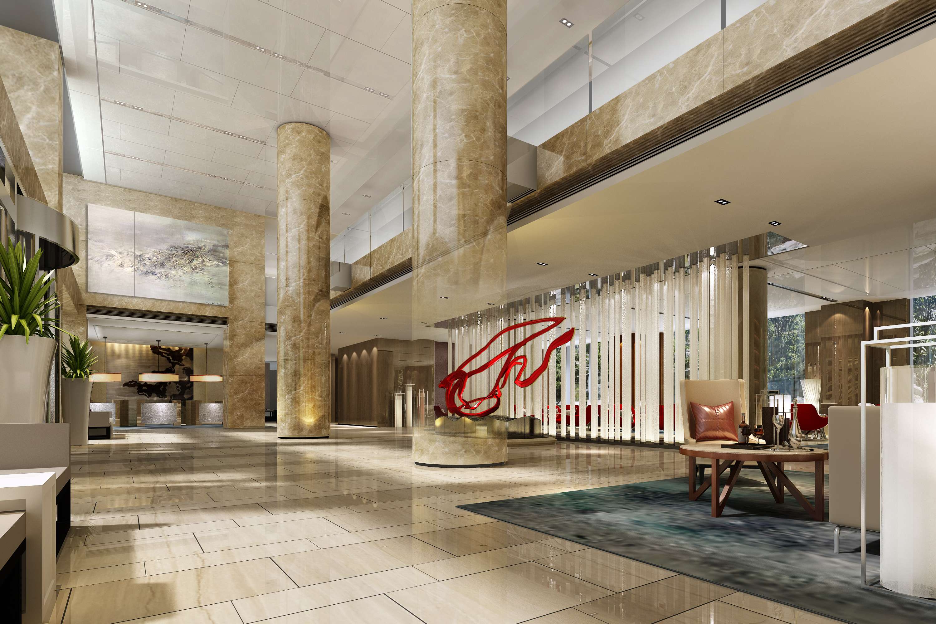 金螳螂  西安中航酒店效果图-19