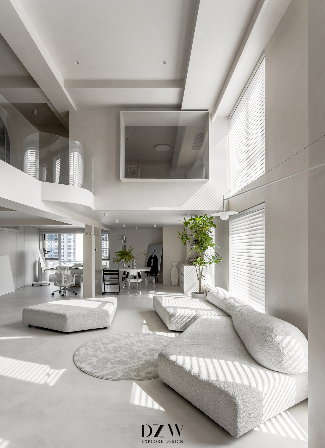 loft 户型挑空空间设计-13