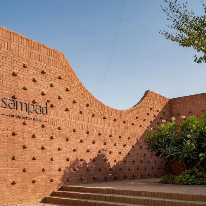 印度多层空间绿色办公室-19