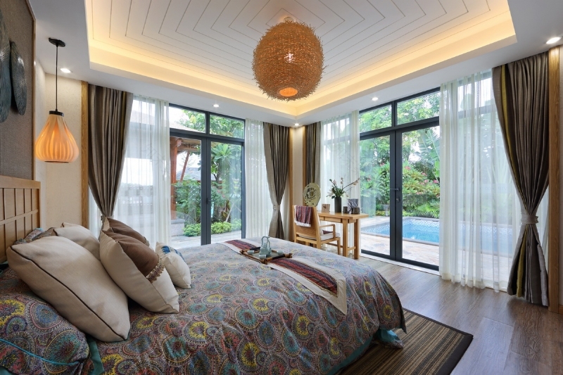 墨客设计 海南诺德·丽湖半岛一期E2别墅 新黎族风情-8