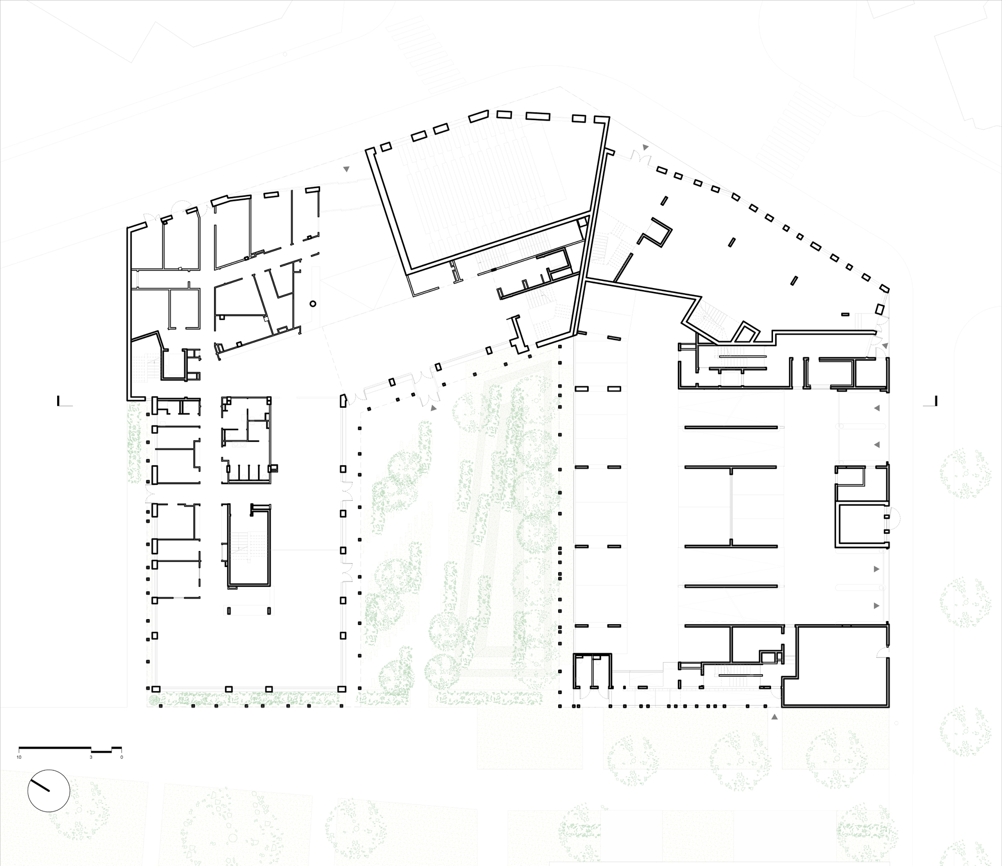 Paramedical Training Institute and Parking Structure / VIB Architecture-51