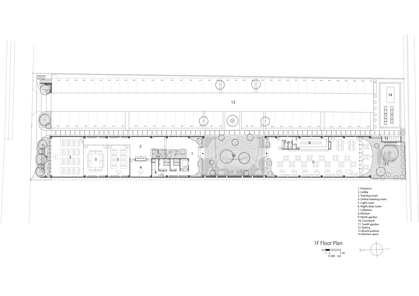 日本奈良县可持续办公建筑 | nakagawa century memorial hall-14