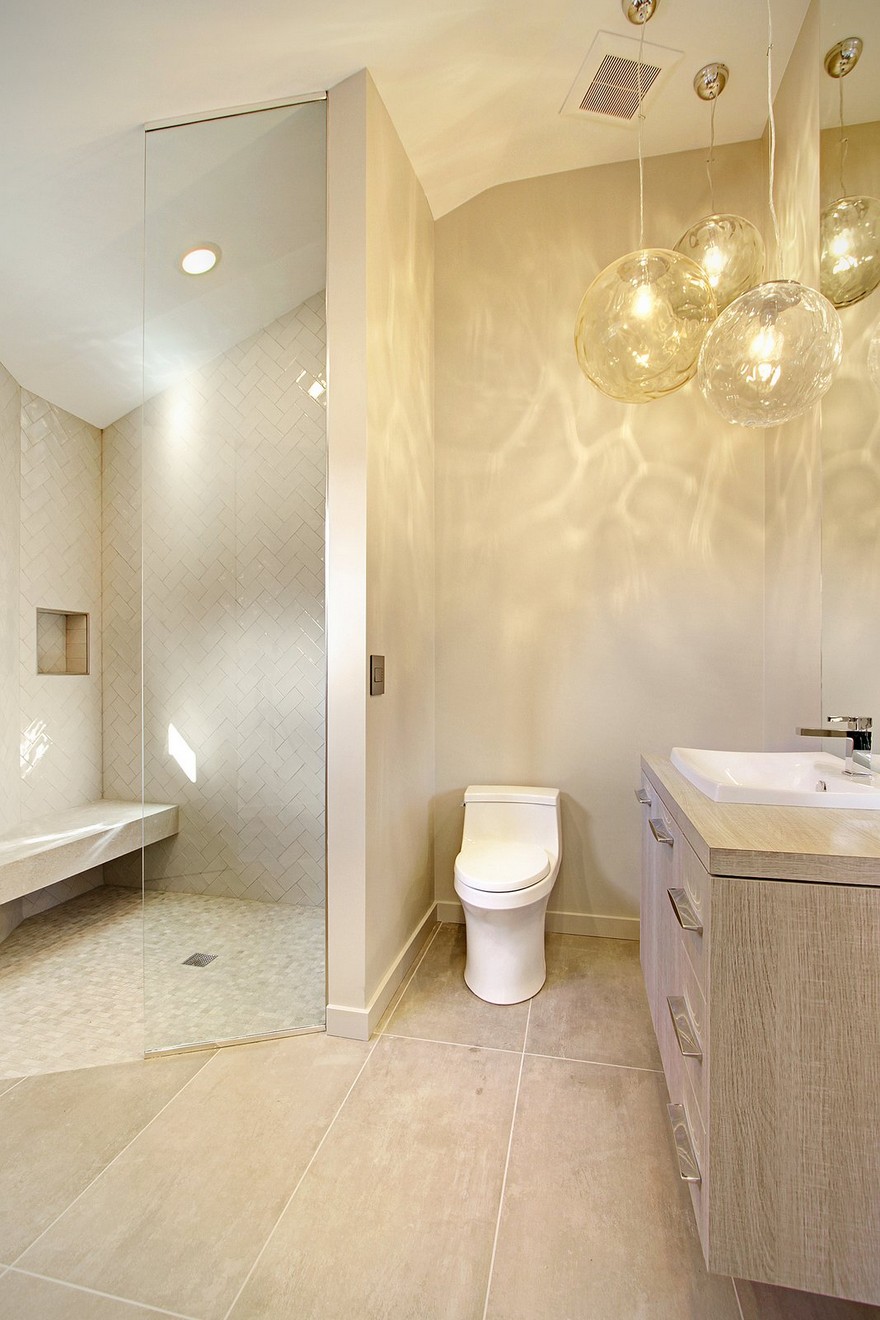 Open Floor Plan Home Featuring a Natural Palette of Steel, Concrete and Walnut-23