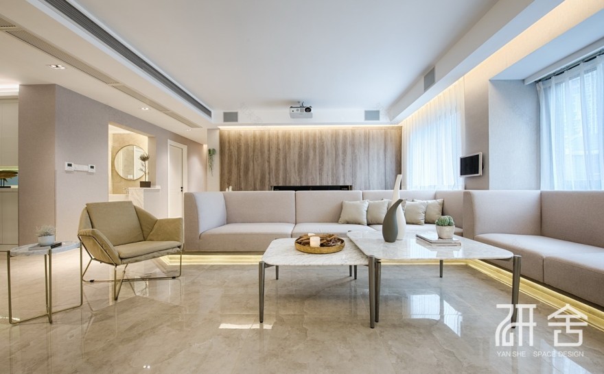 锦绣花城 120㎡清新珥本风设计,打造家庭娱乐休闲空间-16