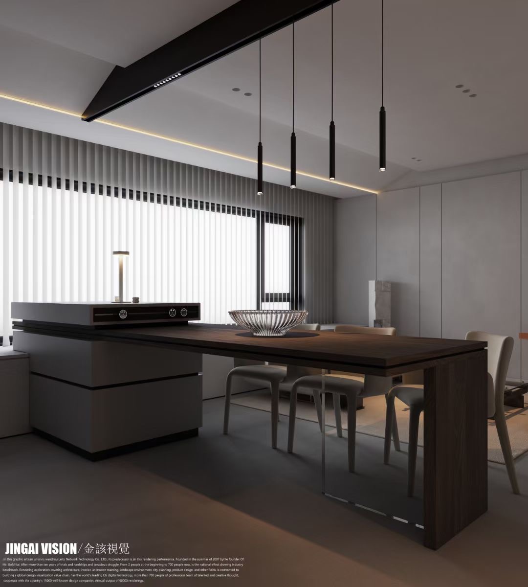 现代极简|暗黑系--金该唐一组作品-1