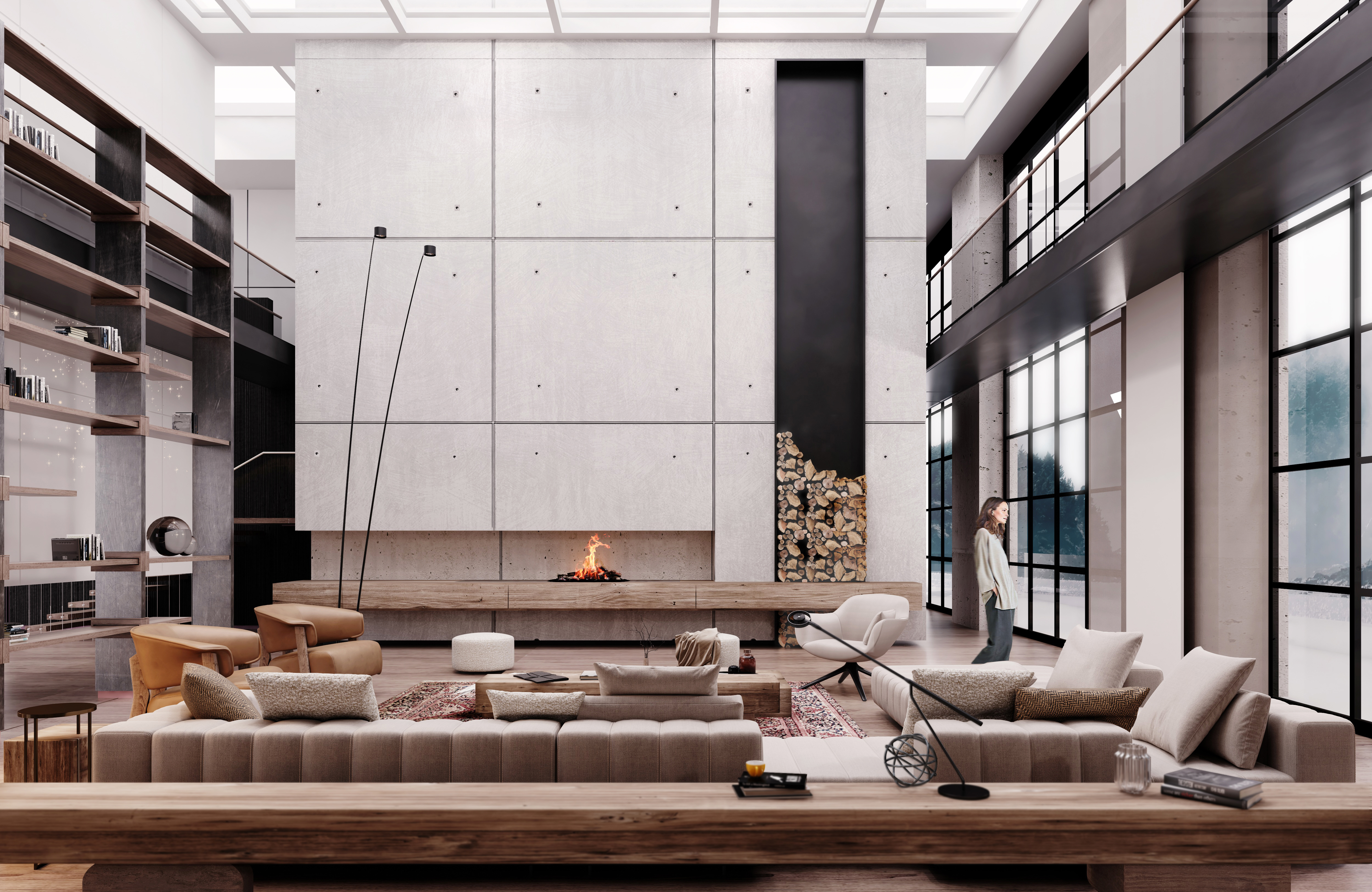 LOFT 001（一般可直接保留英文，若要意译可译为复式公寓 001 ） -3