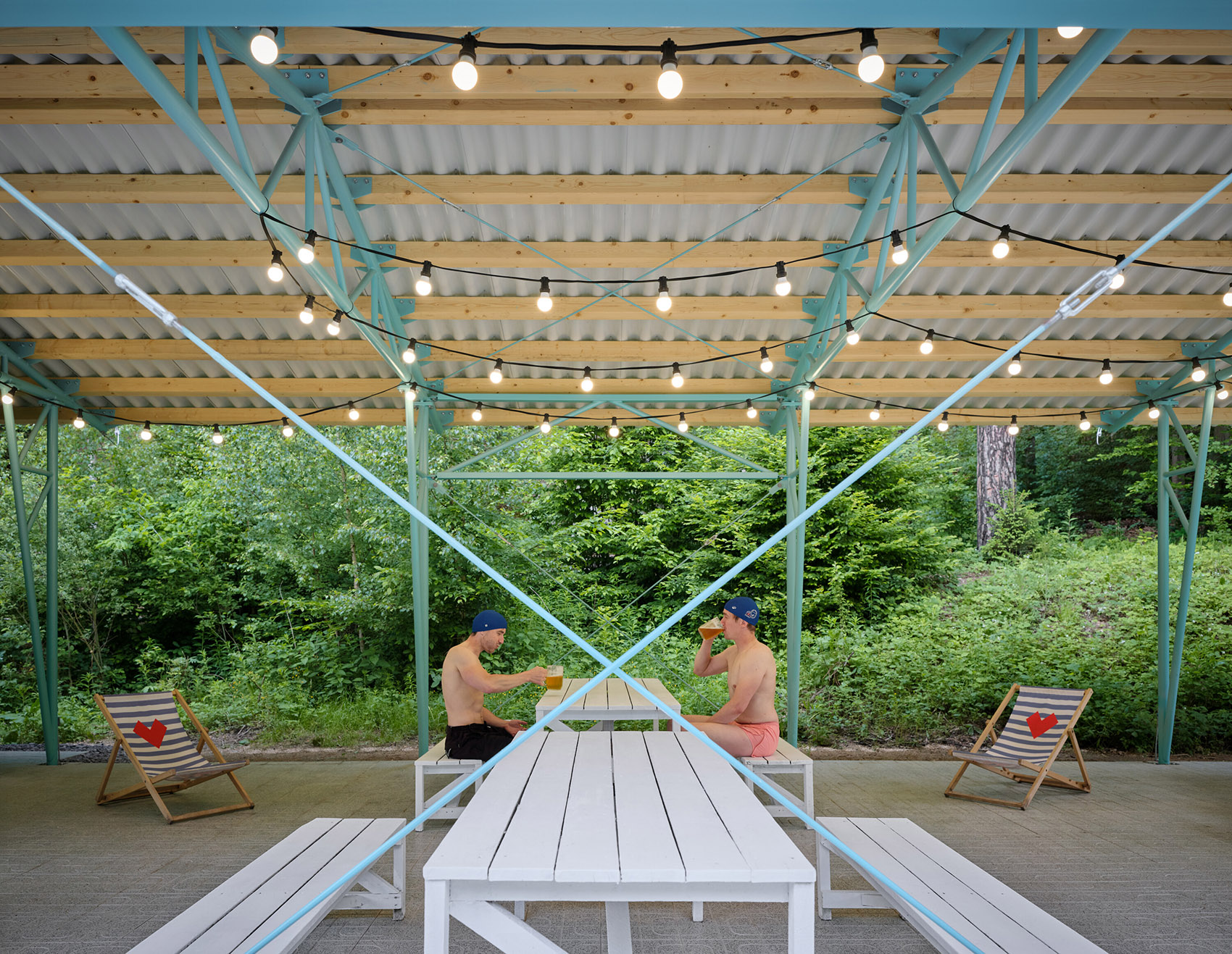 森林泳池,捷克丨Mjölk architekti + Marie Vondráková-35