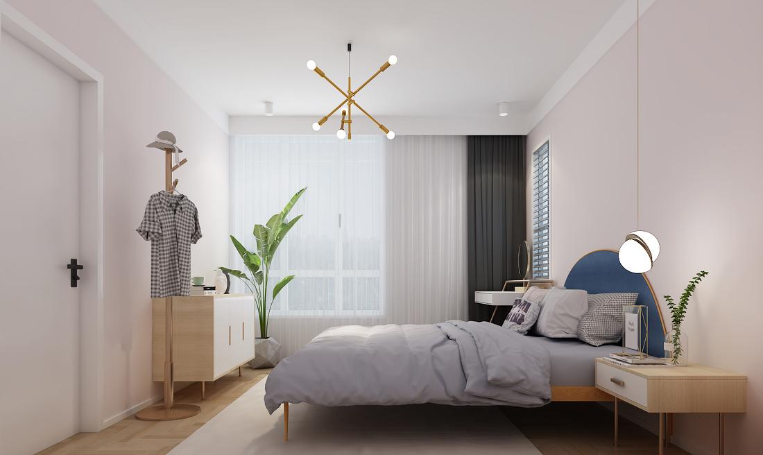 清和 91㎡小户型,功能分区与北欧风格完美融合-14