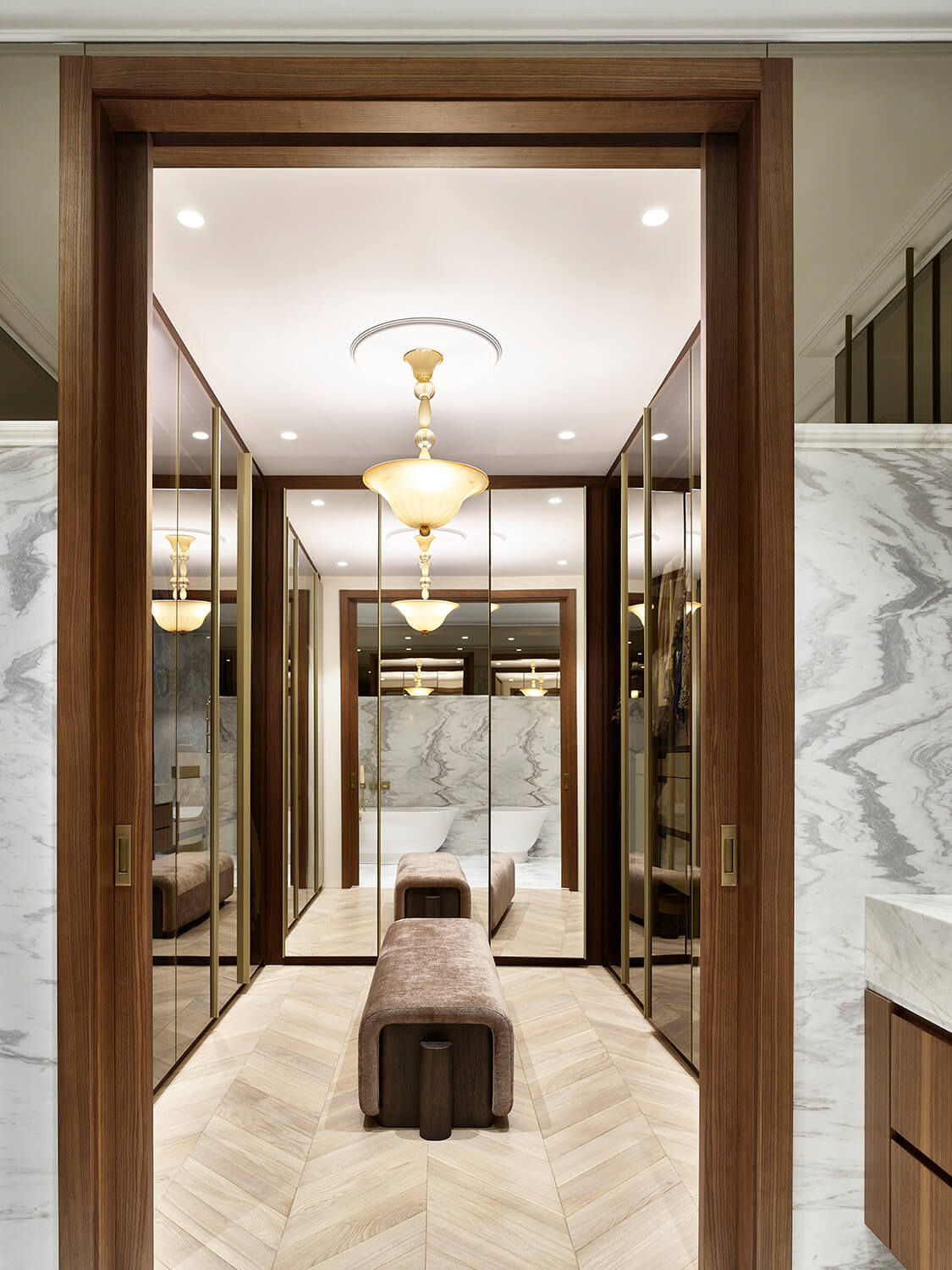 莫斯科明亮优雅的公寓丨俄罗斯莫斯科丨ELKA Interiors-43