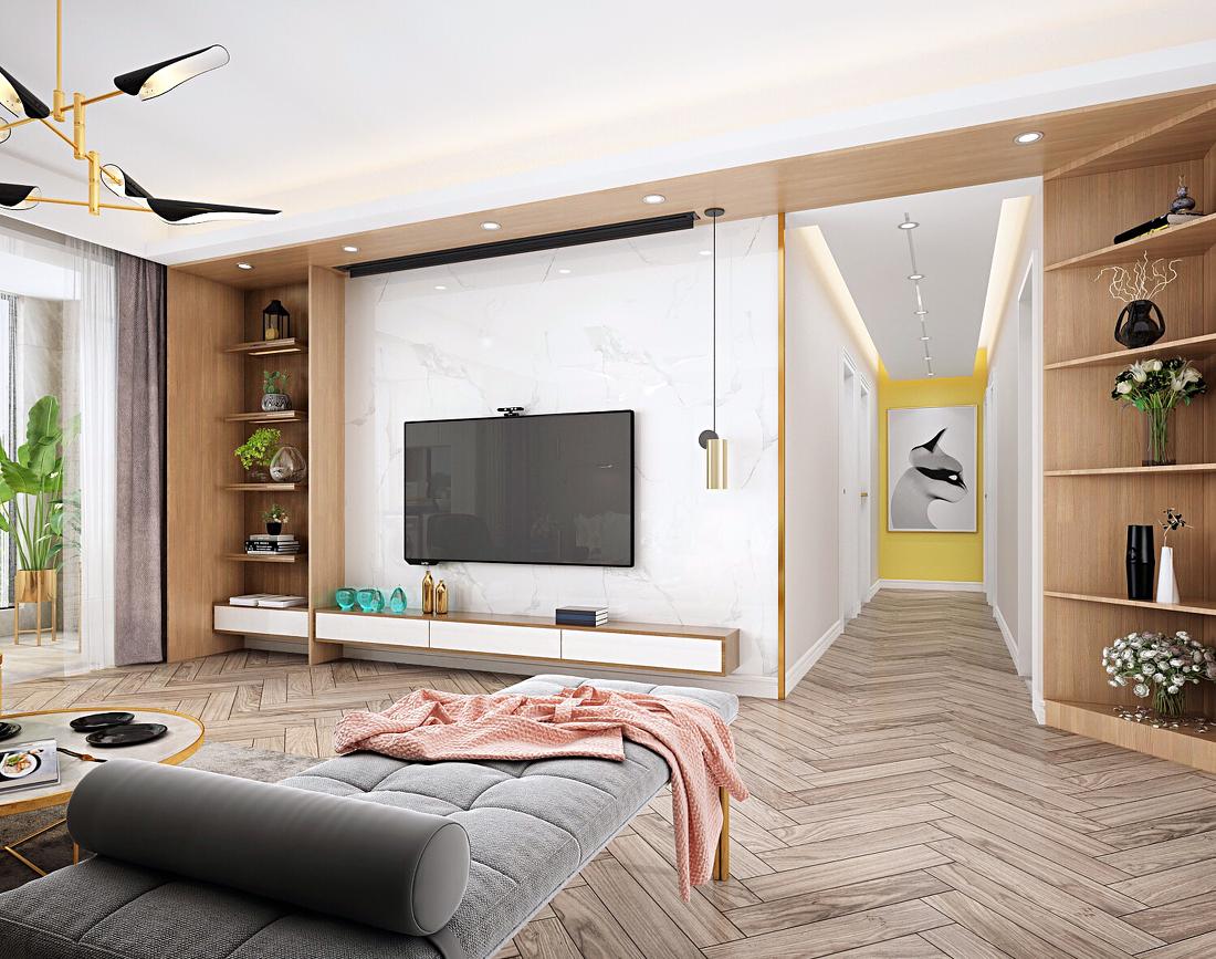 
尚晓明丨云端点墨设计 -145平/一米阳光 -4