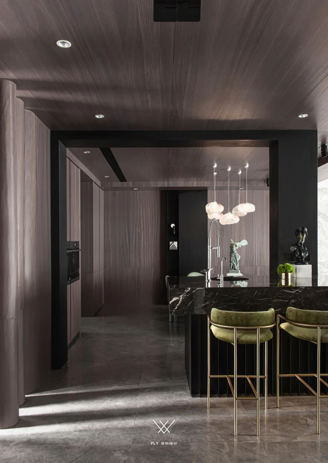 台州耀达天玺 800㎡别墅 | 深邃空间与生活美学的完美融合-42