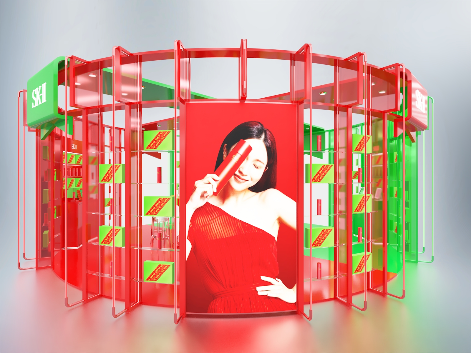 SK-II HyperFestive Booth Concept-1