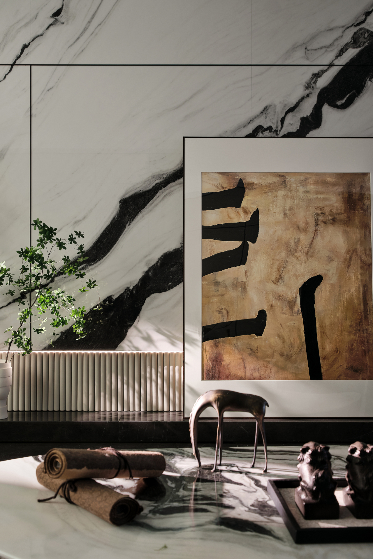 东方意境 · 中海沈阳创意样板间丨中国河北丨上海飞视装饰设计工程有限公司-12