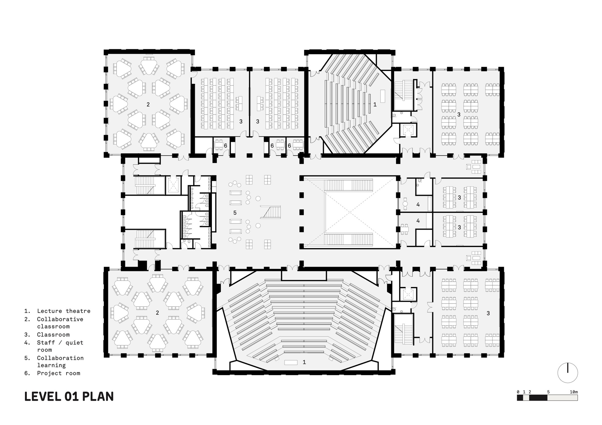 Lower Mountjoy Teaching and Learning Centre / FaulknerBrowns Architects-55