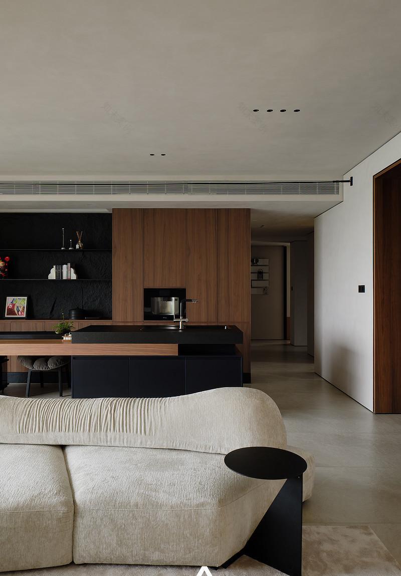 湖景大平层,生活的尽头是极简-25