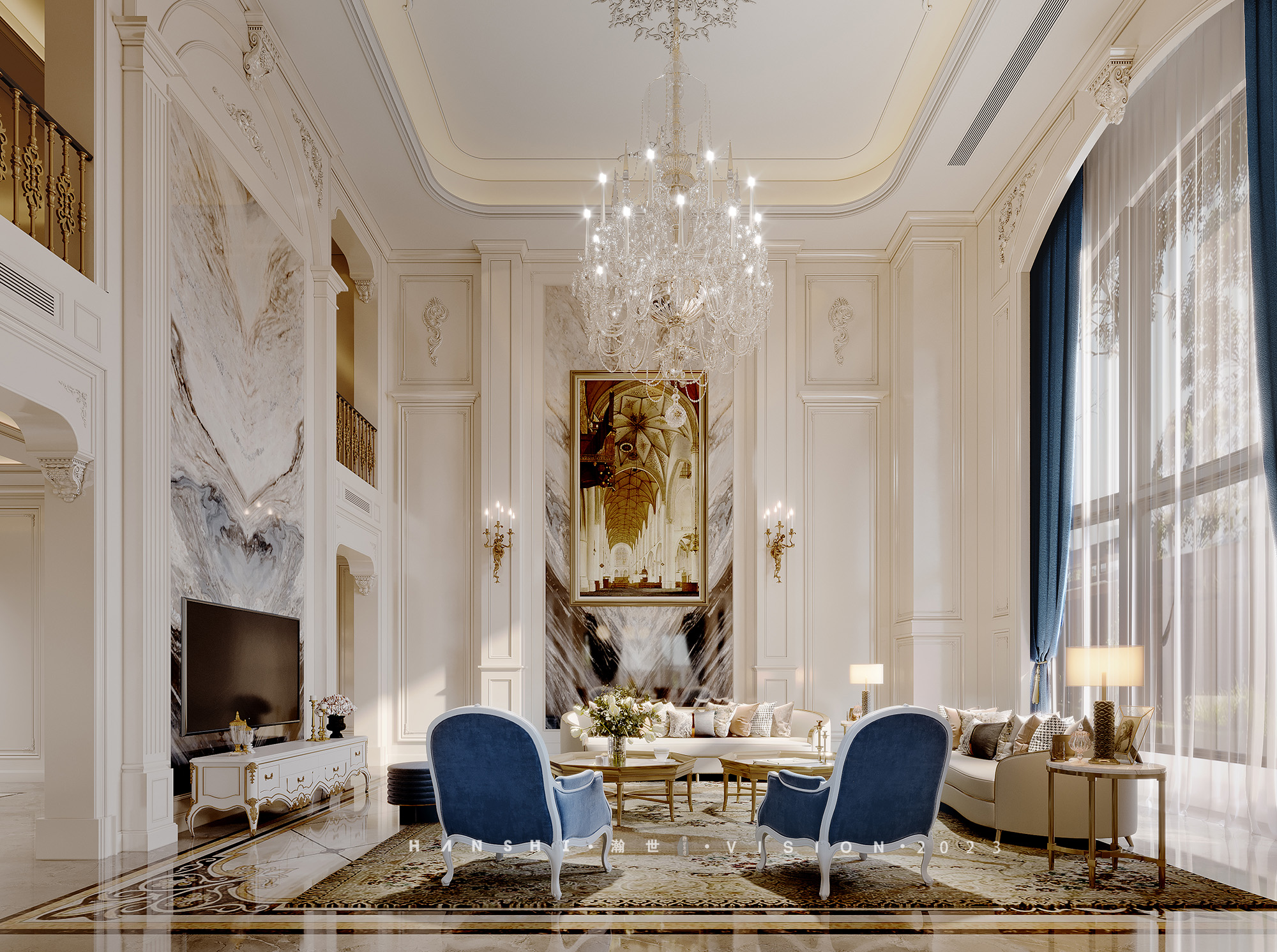 法式别墅一瀚世表现-3