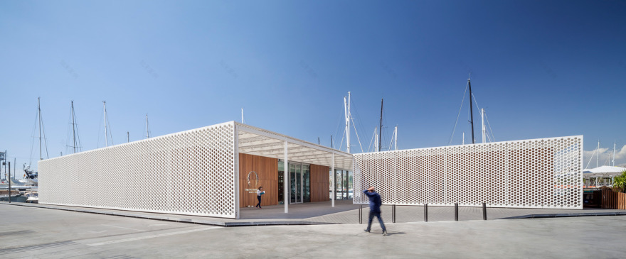 巴塞罗那港口维耶尔码头景观建筑-18