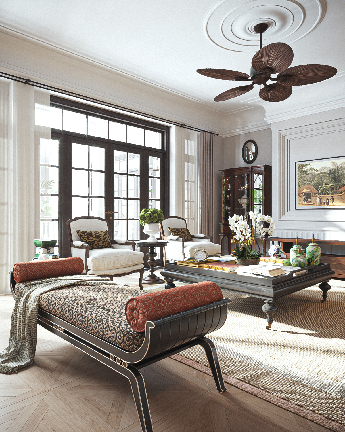 客厅电视别墅丨越南河内丨MAhousing-7