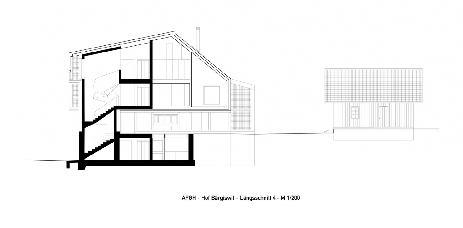 瑞士 Bargiswil 球场别墅 | 园林式庭院与木结构建筑的完美融合-89