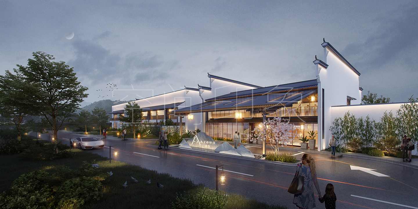 【文旅小镇设计】九华新街•芙蓉镇文旅建筑规划设计-19