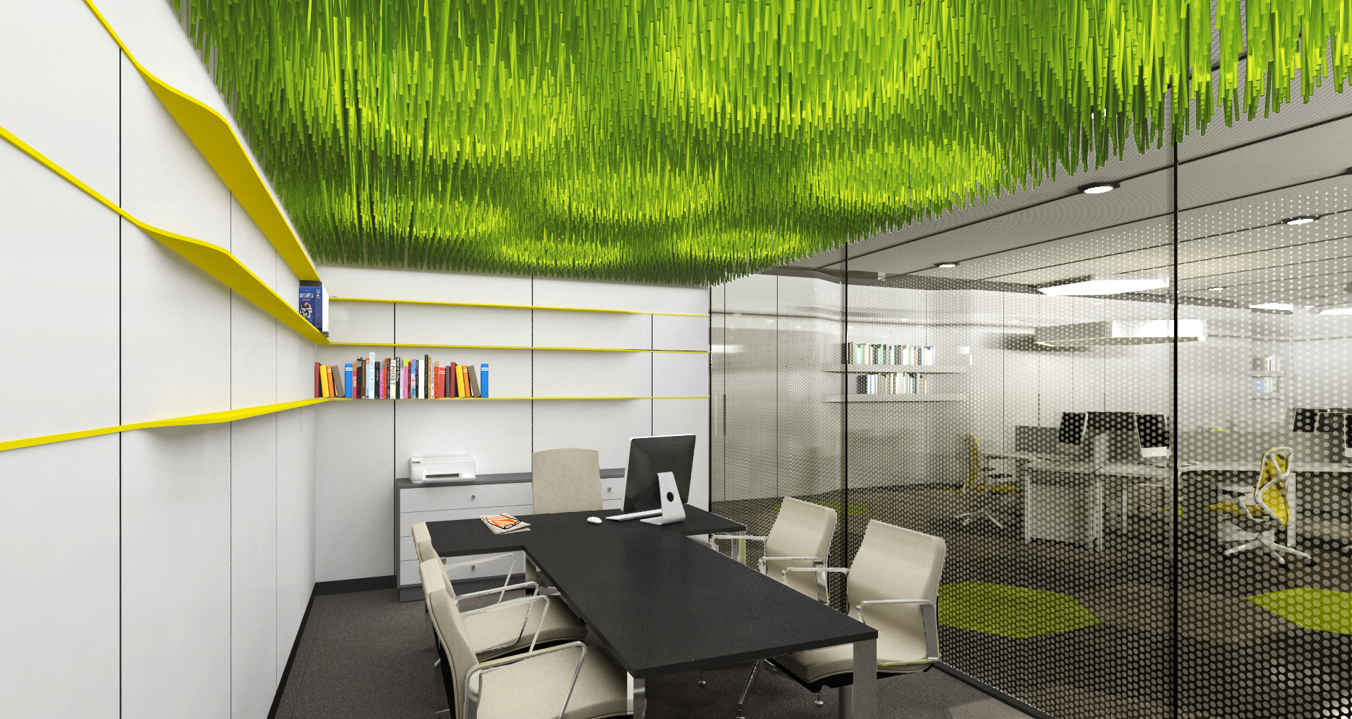 俄罗斯 MRTS 公司办公室——自然与科技的和谐融合-34