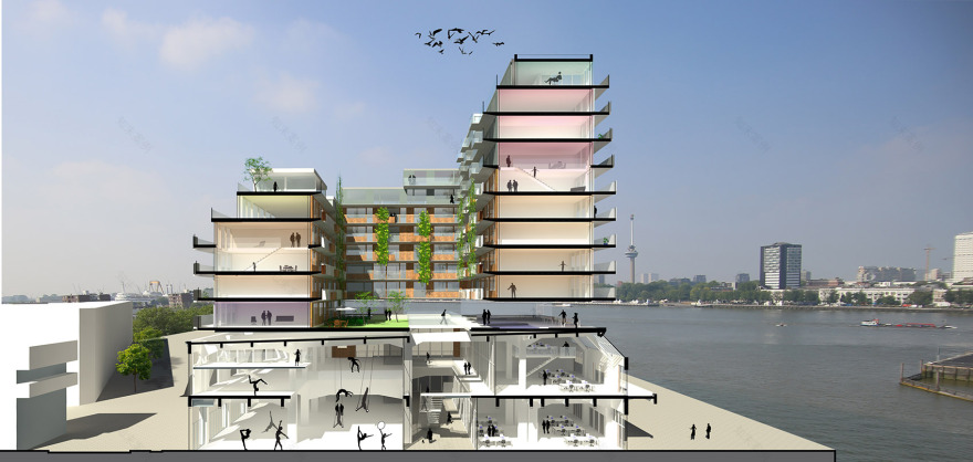 Fenix I 综合体,鹿特丹 / Mei architects and planners-40