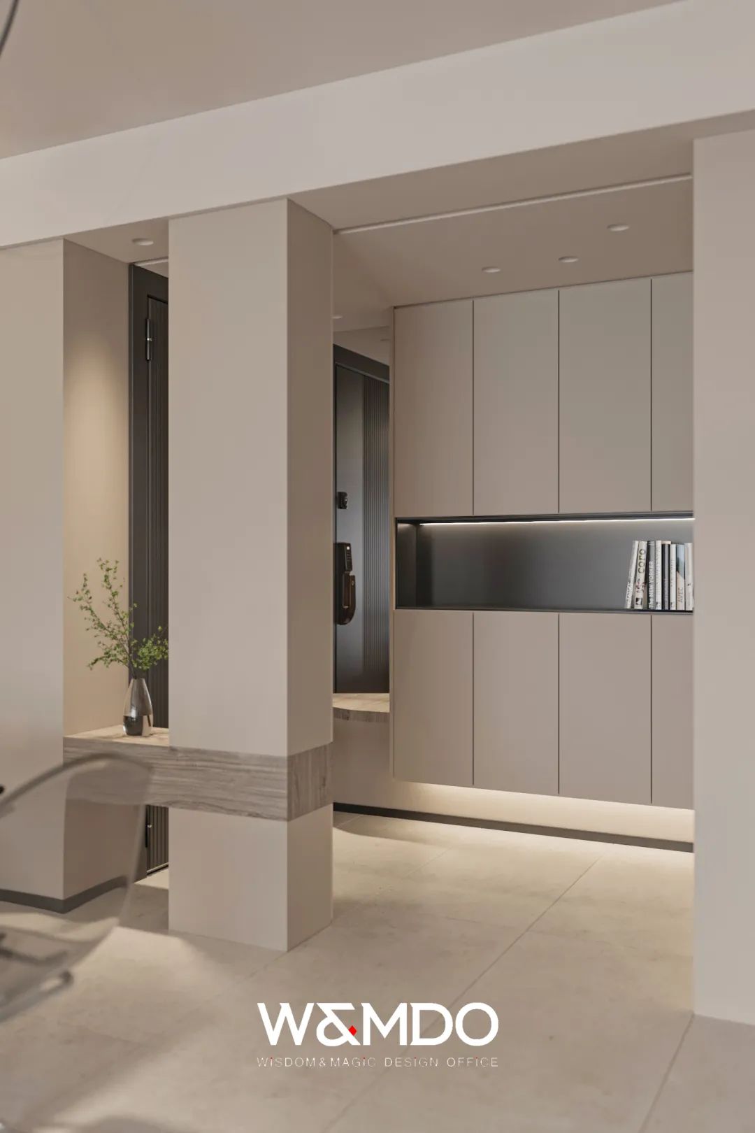 乐山大渡河府现代明亮家居空间设计丨中国乐山丨完美设计事务所-5