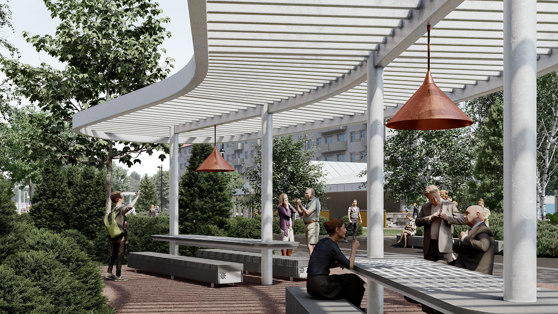 Zavodoukovsk 中央广场改造丨俄罗斯丨Project Bureau M4-26