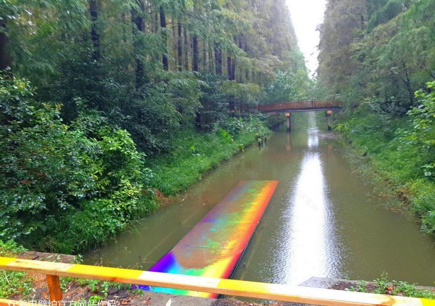 魔都崇明梦幻森林伏羲 3D 电壁炉,篝火灯光秀惊艳登场!-46