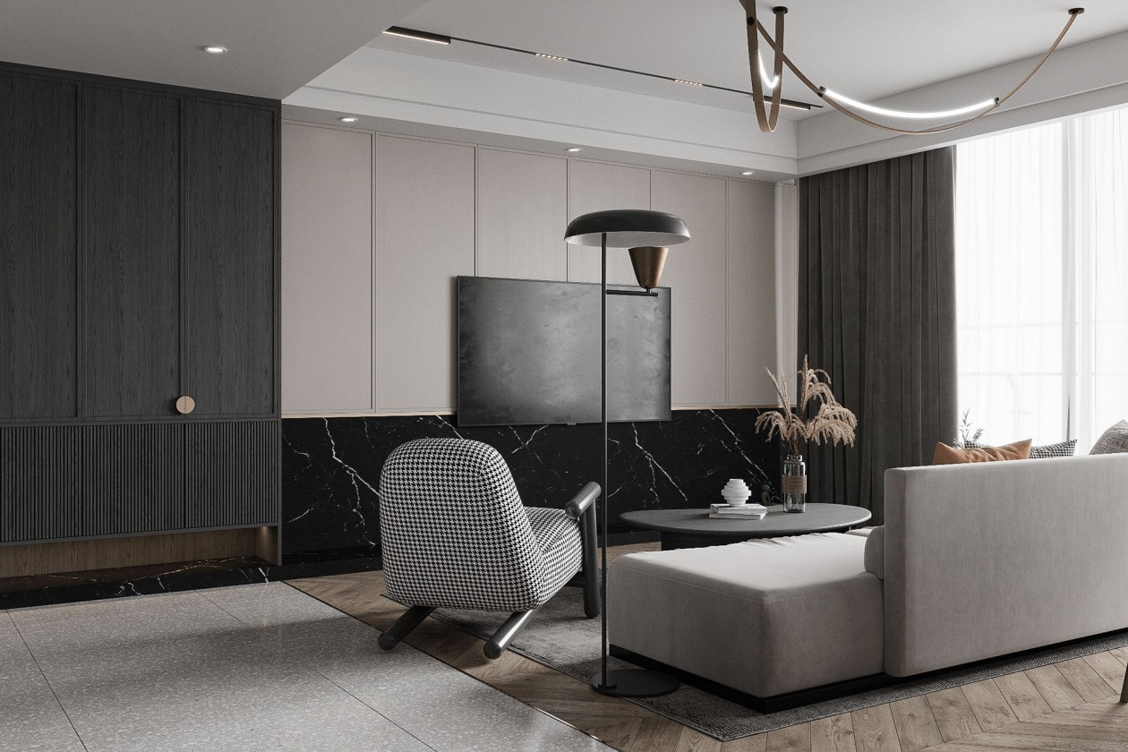 简约风空间设计 自然素雅的时尚-3