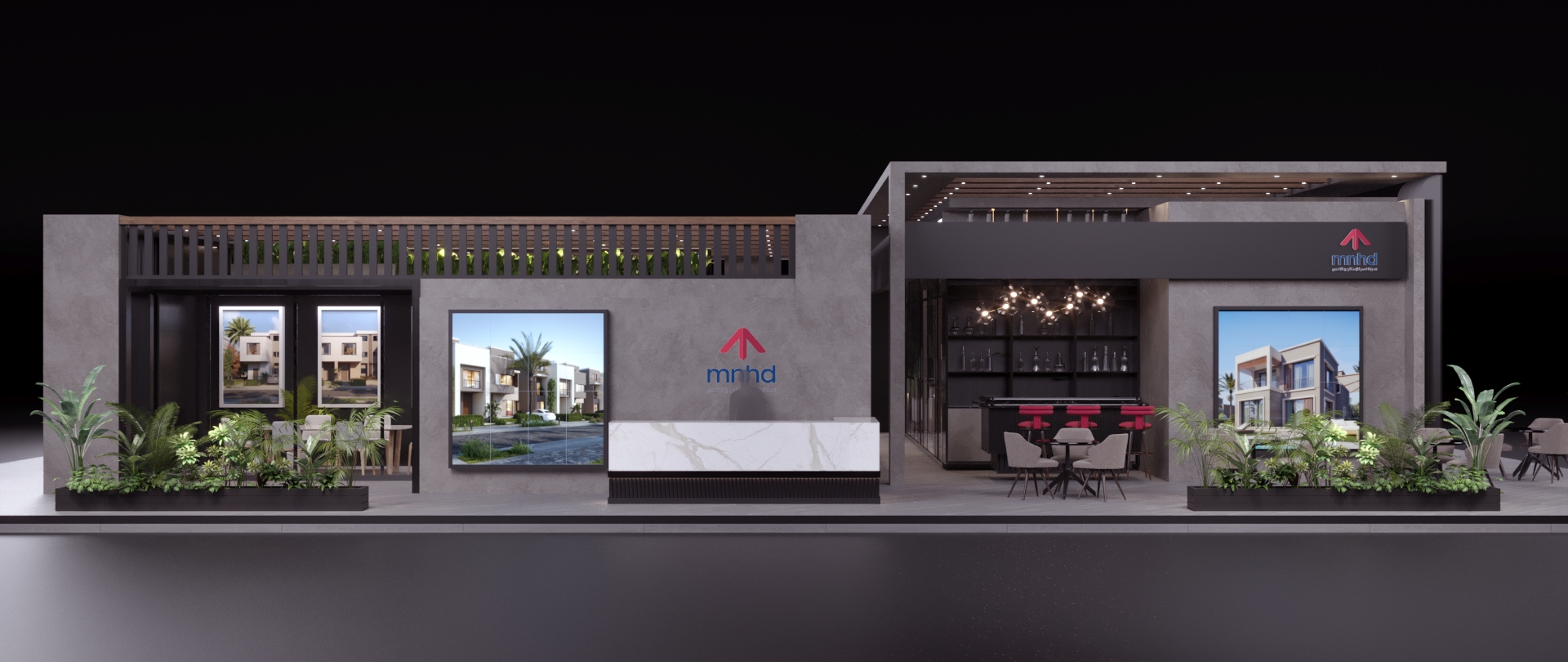 MNHD 展位城市景观 2022丨Outperks Studio.-31