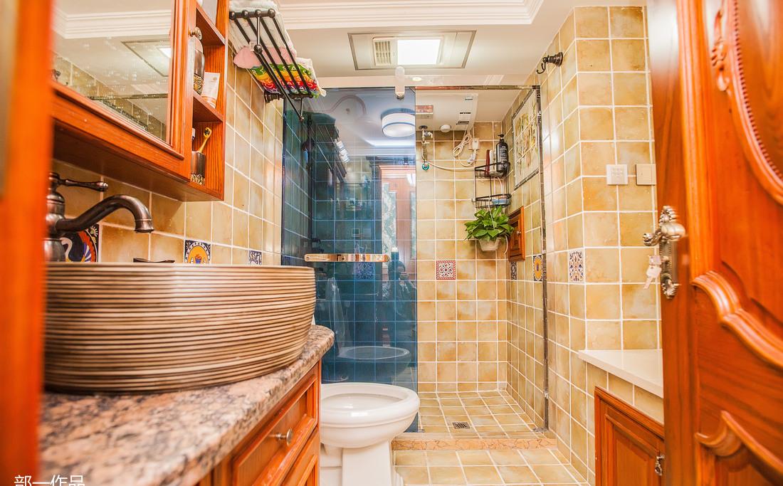 朝阳媒体村醇厚美式两居室-44